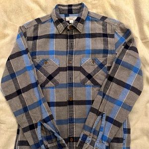 J. Crew Wallace and Barnes plaid button-up shirt (size S)